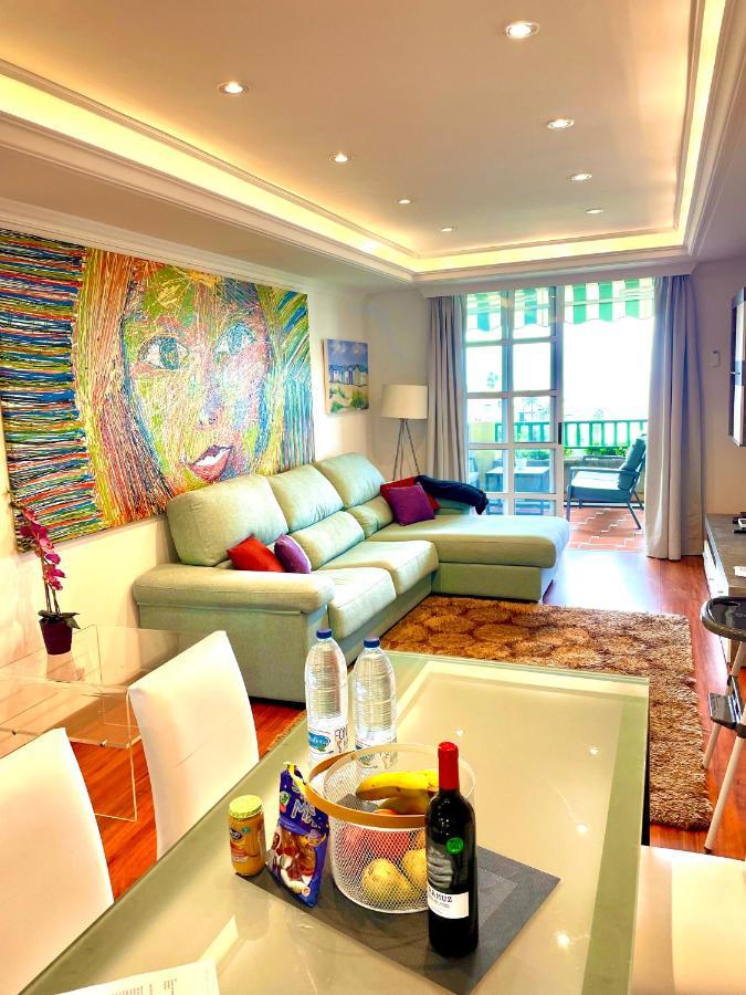 Apartamento Vista Mar Azul elegante y acogedor Santa Úrsula Exterior foto